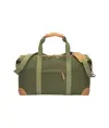 Borsa duffle in canvas  riciclato. Tracolla regolabile e removibile con fibbie in metallo Demi - Design Milano