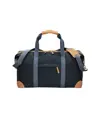 Borsa duffle in canvas  riciclato. Tracolla regolabile e removibile con fibbie in metallo Demi - Design Milano