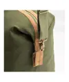 Borsa duffle in canvas  riciclato. Tracolla regolabile e removibile con fibbie in metallo Demi - Design Milano