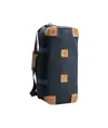Borsa duffle in canvas  riciclato. Tracolla regolabile e removibile con fibbie in metallo Demi - Design Milano