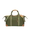 Borsa duffle in canvas  riciclato. Tracolla regolabile e removibile con fibbie in metallo Demi - Design Milano