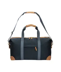 Borsa duffle in canvas  riciclato. Tracolla regolabile e removibile con fibbie in metallo Demi - Design Milano