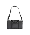 Borsa Duffle in poliestere water resistant. Tracolla regolabile e removibile con fibbia Demi - Design Milano