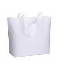 Borsa mare in poliestere 300D con manici lunghi e chiusura con zip