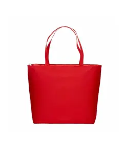 Borsa mare in poliestere 300D con manici lunghi e chiusura con zip