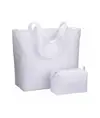 Borsa mare in poliestere 300D con manici lunghi e chiusura con zip