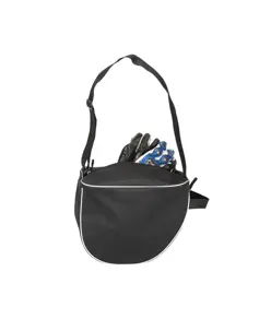 Borsa porta casco in poliestere 600d con tracolla e tasca porta guanti