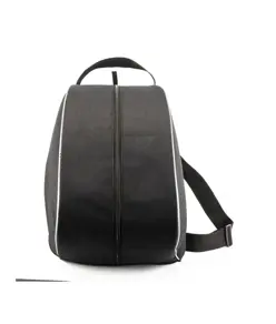 Borsa porta casco in poliestere 600d con tracolla e tasca porta guanti
