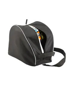 Borsa porta casco in poliestere 600d con tracolla e tasca porta guanti