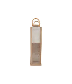 Borsa portabottiglia in juta Handle