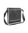 Borsa postino in TNT 80 g/m2 con chiusura in velcro e tracolla Handle
