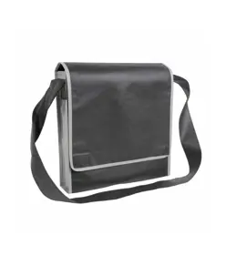 Borsa postino in TNT 80 g/m2 con chiusura in velcro e tracolla Handle