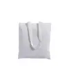 Borsa shopper in cotone riciclato 120 g/m2, manici lunghi Handle