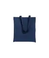 Borsa shopper in cotone riciclato 120 g/m2, manici lunghi Handle