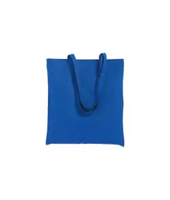 Borsa shopper in cotone riciclato 120 g/m2, manici lunghi Handle