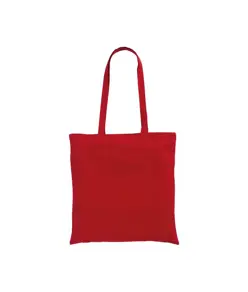 Borsa shopper in cotone riciclato 120 g/m2, manici lunghi Handle