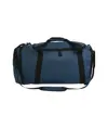 Borsa sport in poliestere twotone con spallacci estraibili e tasca porta scarpe
