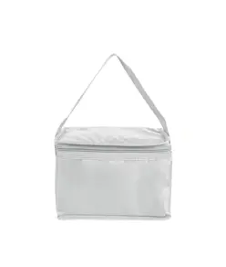 Borsa termica in poliestere 210T e interno argentato