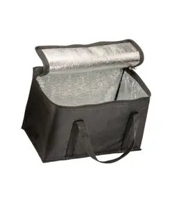 Borsa termica in poliestere 600D con interno argentato
