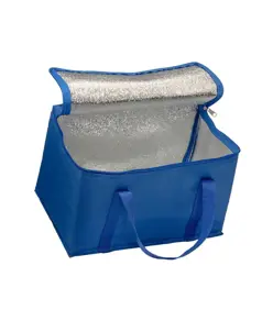Borsa termica in poliestere 600D con interno argentato