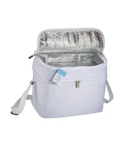 Borsa termica in r-pet con interno argentato