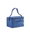 Borsa termica in r-pet melange con interno argentato