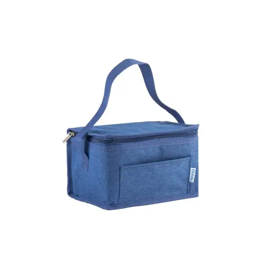 Borsa termica in r-pet melange con interno argentato