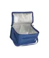 Borsa termica in r-pet melange con interno argentato
