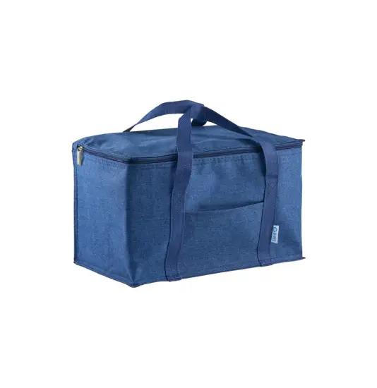 Borsa termica in r-pet melange con interno argentato