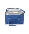 Borsa termica in r-pet melange con interno argentato