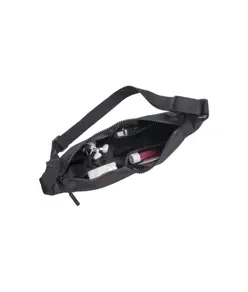 Borsa/marsupio in poliestere riciclato R-PET con tracolla regolabile