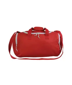 Borsone sport in polyester 600D con tasca porta scarpe