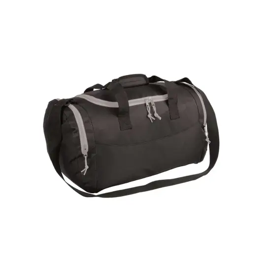 Borsone sport in polyester 600D con tasca porta scarpe