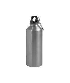 Bottiglia  sport in acciaio inossidabile con moschettone 500 ml