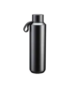 Bottiglia termica in acciaio con maniglia in TPR (gomma termoplastica), 630 ml