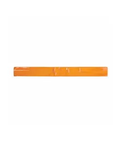 Bracciale di sicurezza "Clic clac" in poliestere catarifrangente e PVC