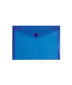Busta portadocumenti in PP 150 con 1 tasca e chiusura a clip (A5)