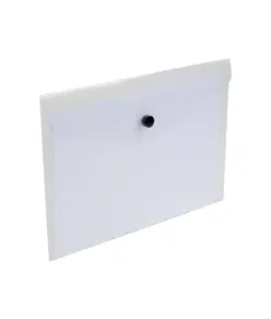 Busta portadocumenti in PP 150 con 1 tasca e chiusura a clip (A4)