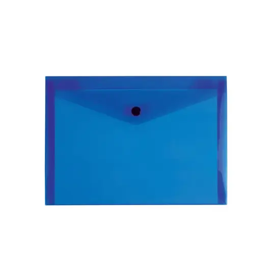 Busta portadocumenti in PP 150 con 1 tasca e chiusura a clip (A4)
