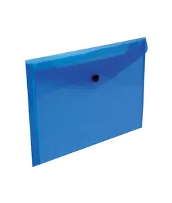 Busta portadocumenti in PP 150 con 1 tasca e chiusura a clip (A4)