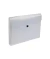 Busta portadocumenti in PP 150 con 1 tasca e chiusura a clip (A5), con soffietto