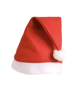 Cappellino Babbo Natale in panno  "taglia small", 24x30 cm