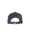 Cappellino in cotone, 5 pannelli con profilo e ricamo tricolore