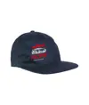 Cappellino in cotone pesante, 6 pannelli con visiera piatta