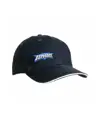 Cappellino in cotone pesante, 6 pannelli con visiera "sandwich"