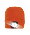 Cappellino in maglia 100% acrilico pesante con luce LED removibile e ricaricabile USB