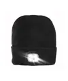 Cappellino in maglia 100% acrilico pesante con luce LED removibile e ricaricabile USB