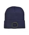 Cappellino in maglia 100% acrilico pesante con luce LED removibile e ricaricabile USB