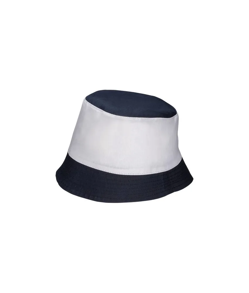 50 pezzi Cappellino in policotone 180 gr/m2 miramare bicolore. Taglia SMALL