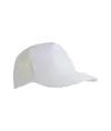 Cappellino in poliestere, 5 pannelli con calotta a rete
